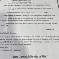 Cooking classes  at Matey Hut in Ella