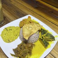 Curry  at Matey Hut in Ella