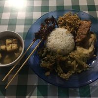 Mix Rice at Depot Veggie in Yogyakarta