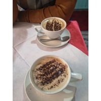 Vegan Latte. #Veganuary at Mint in Stirling