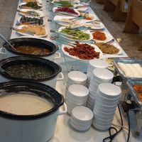 Buffet at Tteul Ahn Chae in Suwon