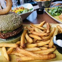 Vegan avocado burger 🥑  at Slot Oostende in Goes