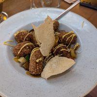 vegan rendang croquettes (main dish) at Slot Oostende in Goes