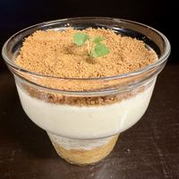 Bloempotje: vegan cheesecake  at Slot Oostende in Goes