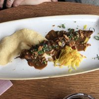 Vegan saté. Really good   at Slot Oostende in Goes