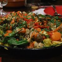 Vegan paella at La Tasca in Saarlouis