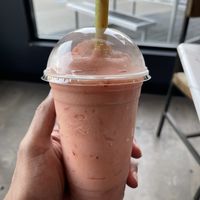 Vegan Handspun Shake - Pineapple w/strawberry   at Nicky's of Beverly in Chicago
