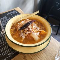 Sweet potato & peanut massaman curry at Kin Khao in Ghent