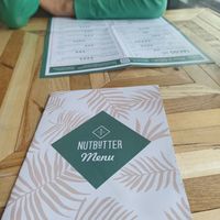 Menu at Nutbutter in Dublin