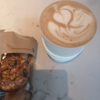 Homemade Mokka and banana chocolate muffin to go at Nutbutter in Dublin