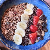 Nut butter porridge   at Nutbutter in Dublin