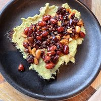 Avocado toast  at Nutbutter in Dublin