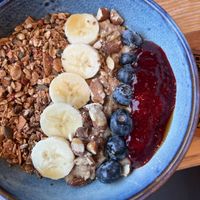 PB&J porridge bowl   at Nutbutter in Dublin
