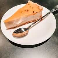 passionfruit cheesecake at Tibits in Basel