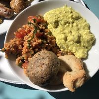 Frühstück buffet   at Tibits in Basel