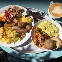 Frühstück buffet   at Tibits in Basel