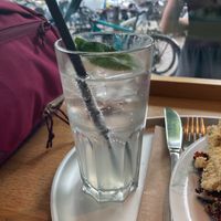 Basil limonade at Tibits in Basel