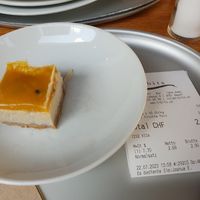 Vegan cake at Tibits in Basel