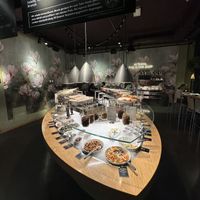 Buffet   at Tibits in Basel