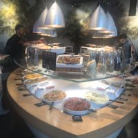 Buffet  at Tibits in Basel