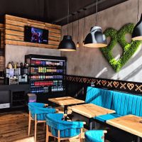 comfy seating (outdoor coming soon) at Dorbob in Oradea