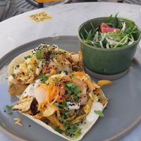 Wraps during lunch at Camion in Antwerpen