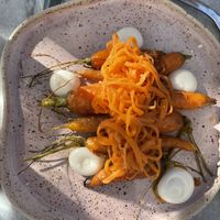 Caramelized carrots at Camion in Antwerpen