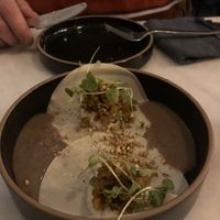 open ravioli met macadamia ricotta   at Camion in Antwerpen