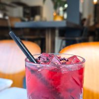 Hibiscis ginger brew at Camion in Antwerpen