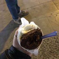 Extra black (dark chocolate) and lemon! at Bar Cheri in Palermo