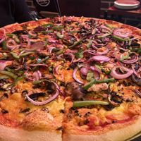   at Fat Badgers Pizza Bar in Queenstown