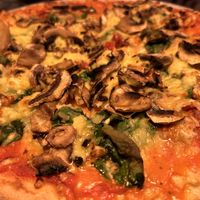 VG Pizza  at Fat Badgers Pizza Bar in Queenstown