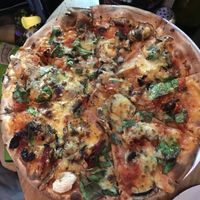 The princes (vegan) at Fat Badgers Pizza Bar in Queenstown