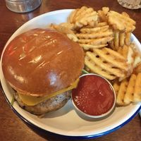 Magic Mushroom Burger and fries 🍔🍟 at Otto's Burger - Lange Reihe in Hamburg