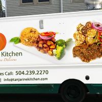 Side of truck at Tanjarine Kitchen - Food Truck in New Orleans