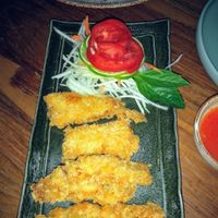 Scrumptious crispy vegan chicken at Friendship Concept in Pai