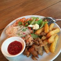 Buffet options at Friendship Concept in Pai