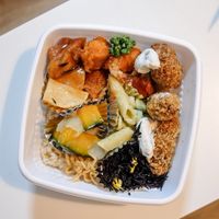 One of the bentos from Evah at Evah Dining Macrobiotic - Tenjin in Fukuoka