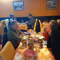 A rich and creamy dish, Navratan Korma gets it’s name from nine ingredients/jewels (nav=nine and ratan=jewels) which are cooked together in a super creamy sauce.

The base of thi at Indian Garden in Alvor