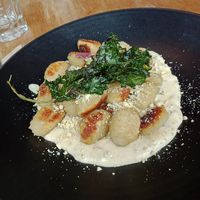Creamy Gnocchi, yum! at Halo in Queenstown