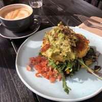 Corn fritters at Halo in Queenstown