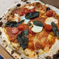 Vegan Margherita Soul Mate at Pizza Pi in Chesterfield