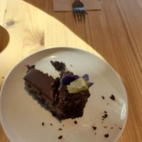 Half eaten vegan magnum cake😅 at Good Day Deli in Cork