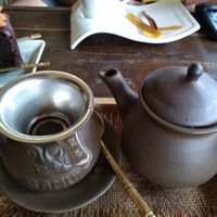 Soothing camomile tea at Coffee Stains in Pai