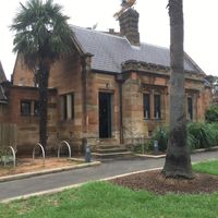 From the outside  at Gardener's Lodge in Camperdown