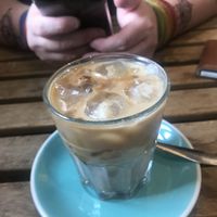 Iced soy latte. It’s good really good   at Gardener's Lodge in Camperdown