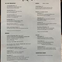 March 9th menu. Old reviews are not on the same menu   at Gardener's Lodge in Camperdown