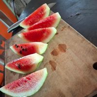 Watermelon at Delum Uyana in Dambulla