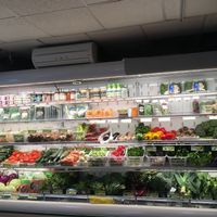 Small but mighty organic produce section at Sai Organics in Astoria