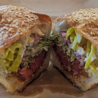 Italian Hoagie at Red Sauce Pizza in Portland